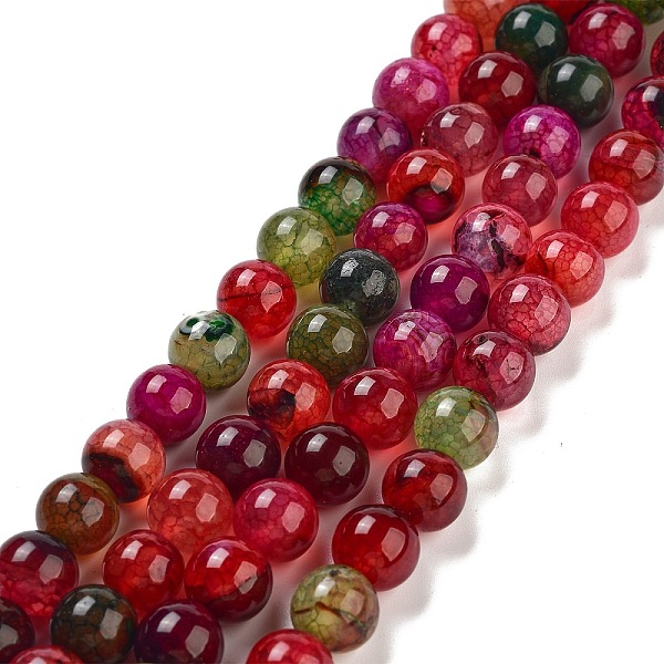 PandaHall Dyed Natural Agate Beads Strands, Round, 10mm, Hole: 1mm, about 38pcs/strand, 14.9 inch Multi-Color Agate Round
PandaHall Dyed Natural Agate Beads Strands, Round, 10mm, Hole: 1mm, about 38pcs/strand, 14.9 inch Multi-Color Agate Round
