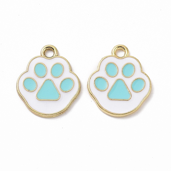 PandaHall Alloy Enamel Pendants, Cat Paw Print Charm, Golden, Sky Blue, 17.5x15x1mm, Hole: 1.8mm Alloy+Enamel Palm
PandaHall Alloy Enamel Pendants, Cat Paw Print Charm, Golden, Sky Blue, 17.5x15x1mm, Hole: 1.8mm Alloy+Enamel Palm
