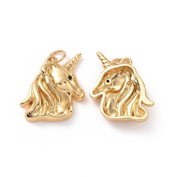 PandaHall Unicorn Brass Micro Pave Black Cubic Zirconia Pendants, with Jump Rings, Cadmium Free & Nickel Free & Lead Free, Real 18K Gold...
PandaHall Unicorn Brass Micro Pave Black Cubic Zirconia Pendants, with Jump Rings, Cadmium Free & Nickel Free & Lead Free, Real 18K Gold...