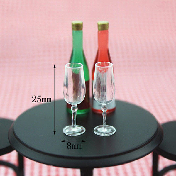 PandaHall Mini Resin Goblet, for Dollhouse Accessories, Pretending Prop Decorations, Clear, 8x25mm Resin Tableware Clear
PandaHall Mini Resin Goblet, for Dollhouse Accessories, Pretending Prop Decorations, Clear, 8x25mm Resin Tableware Clear
