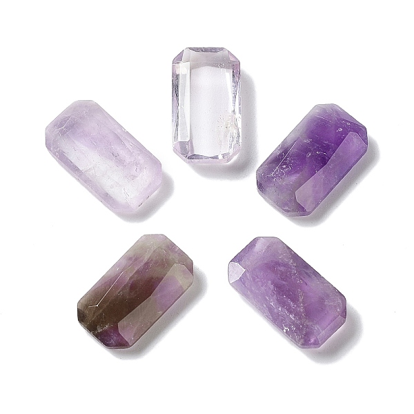 PandaHall Natural Amethyst Cabochons, Faceted Rectangle, 15x8x4mm Amethyst Rectangle
PandaHall Natural Amethyst Cabochons, Faceted Rectangle, 15x8x4mm Amethyst Rectangle