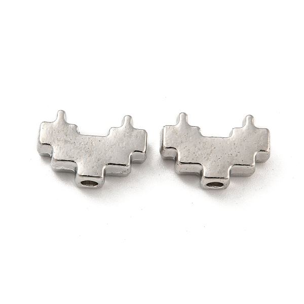 PandaHall Alloy Beads, Long-Lasting Plated, Lead Free & Cadmium Free & Nickel Free, Heart, Platinum, 9x14x4.5mm, Hole: 2.2mm Alloy Heart
PandaHall Alloy Beads, Long-Lasting Plated, Lead Free & Cadmium Free & Nickel Free, Heart, Platinum, 9x14x4.5mm, Hole: 2.2mm Alloy Heart