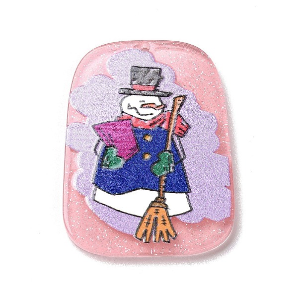 PandaHall Printed Acrylic Pendants, for Christmas, Trapezoid, Snowman Pattern, 40x29x2mm, Hole: 1.6mm Acrylic Snowman Pink
PandaHall Printed Acrylic Pendants, for Christmas, Trapezoid, Snowman Pattern, 40x29x2mm, Hole: 1.6mm Acrylic Snowman Pink