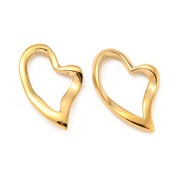 PandaHall 304 Stainless Steel Heart Linking Rings, Real 14K Gold Plated, 12.5x12.5x2mm 304 Stainless Steel Heart
PandaHall 304 Stainless Steel Heart Linking Rings, Real 14K Gold Plated, 12.5x12.5x2mm 304 Stainless Steel Heart