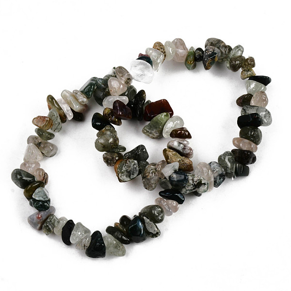 PandaHall Unisex Chip Natural Indian Agate Beaded Stretch Bracelets, Inner Diameter: 1-3/4~2 inch(4.5~5cm) Indian Agate
PandaHall Unisex Chip Natural Indian Agate Beaded Stretch Bracelets, Inner Diameter: 1-3/4~2 inch(4.5~5cm) Indian Agate