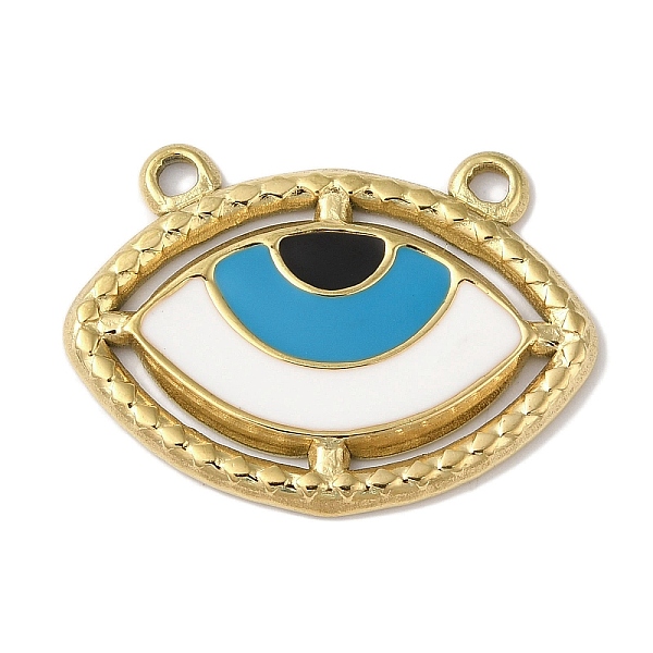 PandaHall Vacuum Plating 304 Stainless Steel Enamel Pendants, Evil Eye Charm, Golden, 19x26x2mm, Hole: 1.8mm Stainless Steel+Enamel Evil Eye
PandaHall Vacuum Plating 304 Stainless Steel Enamel Pendants, Evil Eye Charm, Golden, 19x26x2mm, Hole: 1.8mm Stainless Steel+Enamel Evil Eye