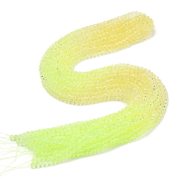 PandaHall Transparent Glass Beads Strands, Segmented Multi-color Beads, Faceted(32 Facets), Round, Champagne Yellow, 4~4.5mm, Hole: 1mm...
PandaHall Transparent Glass Beads Strands, Segmented Multi-color Beads, Faceted(32 Facets), Round, Champagne Yellow, 4~4.5mm, Hole: 1mm...