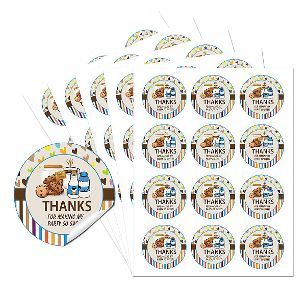 PandaHall AHANDMAKER Thank You Sticker Labels, Milk Cookies Theme Party Circle Stickers, 60 Pcs Circle Stickers 2" Self-Adhesive Convenient..., Multicolor
PandaHall AHANDMAKER Thank You Sticker Labels, Milk Cookies Theme Party Circle Stickers, 60 Pcs Circle Stickers 2" Self-Adhesive Convenient..., Multicolor
