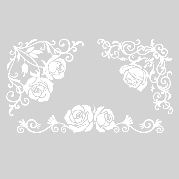 PandaHall SUPERDANT White Vintage Rose Wall Decals White Rose Wall Stickers for Bedroom Corner Lace Wall Art Dedor Stickers Pattern Wall...
PandaHall SUPERDANT White Vintage Rose Wall Decals White Rose Wall Stickers for Bedroom Corner Lace Wall Art Dedor Stickers Pattern Wall...