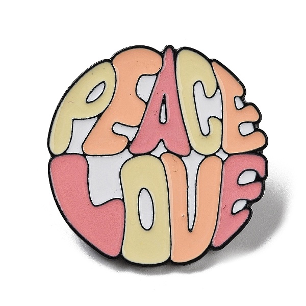PandaHall Love & Peace Theme Alloy Enamel Pin Brooch, for Backpack Clothes, Word, 28.5x1.5mm Alloy+Enamel Word
PandaHall Love & Peace Theme Alloy Enamel Pin Brooch, for Backpack Clothes, Word, 28.5x1.5mm Alloy+Enamel Word