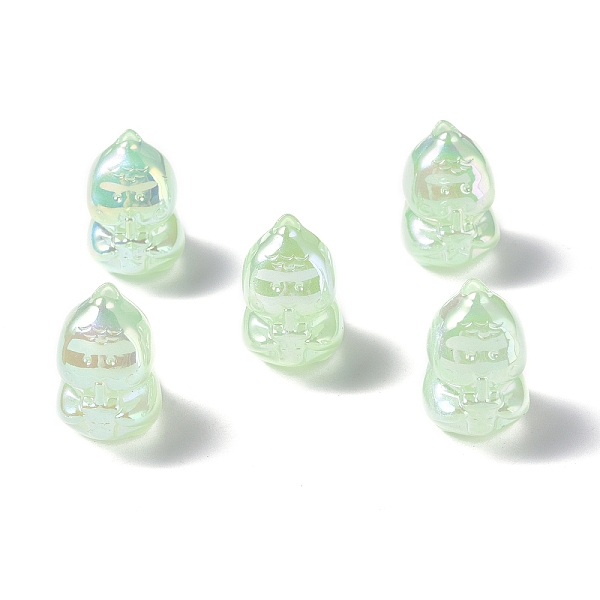 PandaHall UV Plating Rainbow Iridescent Acrylic Beads, Dinosaur, Light Green, 22x15x20.5mm, Hole: 3.5mm Acrylic Dinosaur
PandaHall UV Plating Rainbow Iridescent Acrylic Beads, Dinosaur, Light Green, 22x15x20.5mm, Hole: 3.5mm Acrylic Dinosaur
