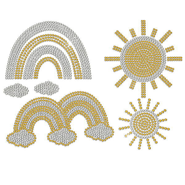 PandaHall Glass Hotfix Rhinestone, Iron on Appliques, Costume Accessories, for Clothes, Bags, Pants, Rainbow, 297x210mm Glass Rhinestone..., Gold
PandaHall Glass Hotfix Rhinestone, Iron on Appliques, Costume Accessories, for Clothes, Bags, Pants, Rainbow, 297x210mm Glass Rhinestone..., Gold