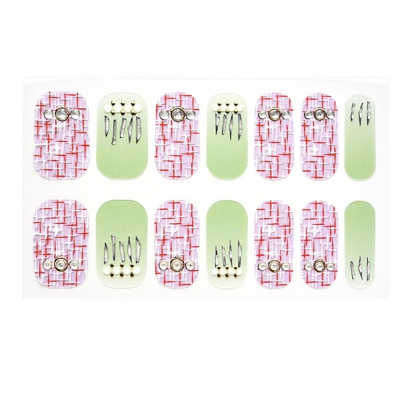 PandaHall Full Cover Nombre Nail Stickers, Self-Adhesive, for Nail Tips Decorations, Colorful, 24x8mm, 14pcs/sheet Paper Others
PandaHall Full Cover Nombre Nail Stickers, Self-Adhesive, for Nail Tips Decorations, Colorful, 24x8mm, 14pcs/sheet Paper Others