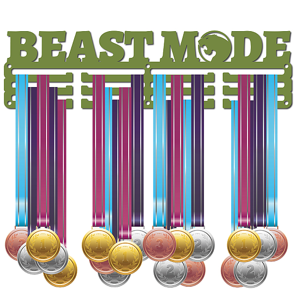 PandaHall Iron Medal Holder Frame, Medals Display Hanger Rack, with Screws, Rectangle with Word Beadst Mode, Olive Drab, 108x400mm Iron Word..., Green
PandaHall Iron Medal Holder Frame, Medals Display Hanger Rack, with Screws, Rectangle with Word Beadst Mode, Olive Drab, 108x400mm Iron Word..., Green
