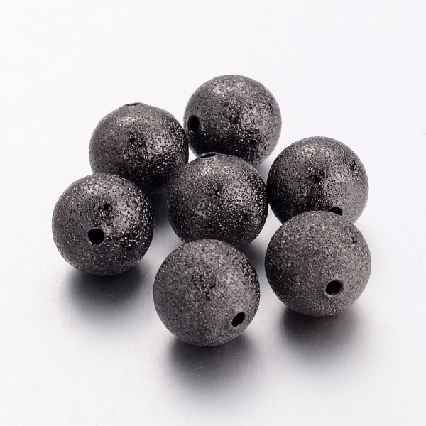 PandaHall Brass Textured Beads, Nickel Free, Round, Gunmetal, Size: about 12mm in diameter, hole: 1.8mm Brass Round
PandaHall Brass Textured Beads, Nickel Free, Round, Gunmetal, Size: about 12mm in diameter, hole: 1.8mm Brass Round