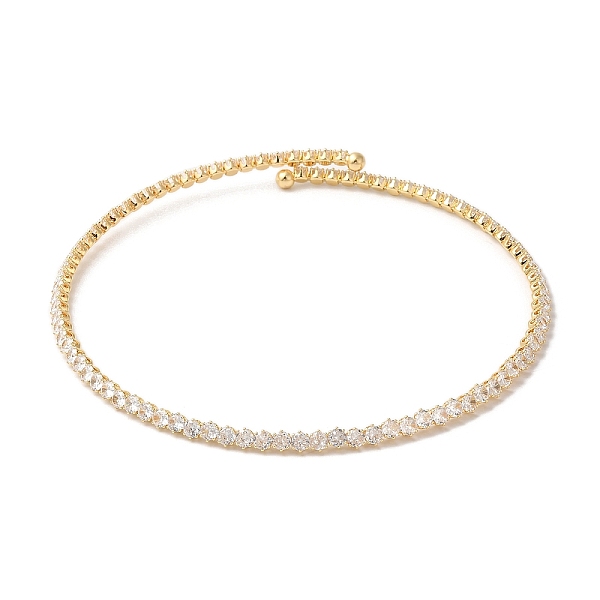 PandaHall Rack Plating Brass Cubic Zirconia Elasticity Necklaces, Cadmium Free & Lead Free, Long-Lasting Plated, Real 18K Gold Plated, 14.96...
PandaHall Rack Plating Brass Cubic Zirconia Elasticity Necklaces, Cadmium Free & Lead Free, Long-Lasting Plated, Real 18K Gold Plated, 14.96...