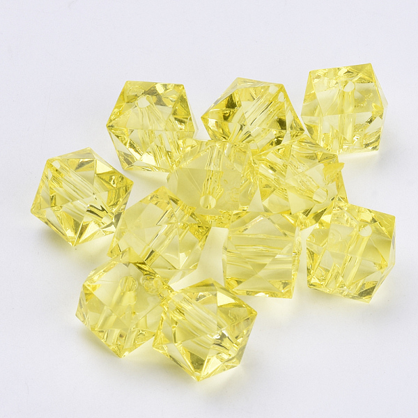 PandaHall Transparent Acrylic Beads, Faceted, Cube, Yellow, 8x8x7.5mm, Hole: 1.6mm, about 1730pcs/500g Acrylic Cube Yellow
PandaHall Transparent Acrylic Beads, Faceted, Cube, Yellow, 8x8x7.5mm, Hole: 1.6mm, about 1730pcs/500g Acrylic Cube Yellow