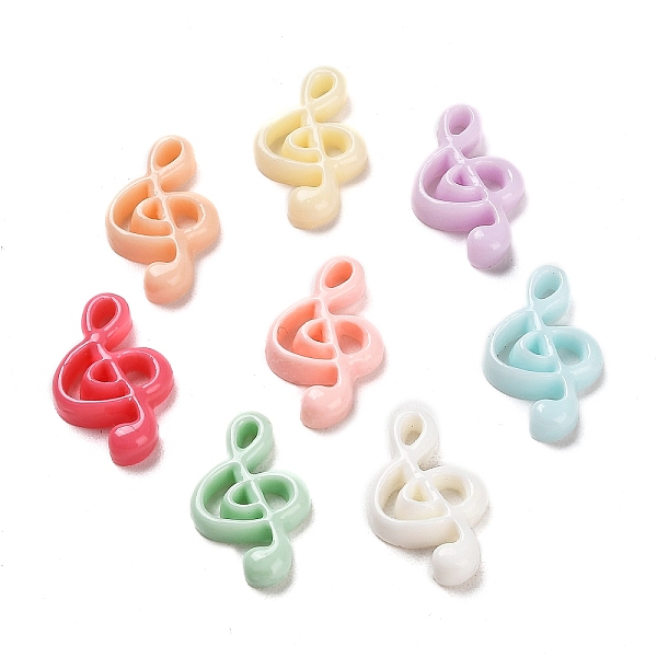 PandaHall Opaque Resin Cabochons, Musical Note, Mixed Color, 19.5x12.5x3mm Resin Musical Note Multicolor
PandaHall Opaque Resin Cabochons, Musical Note, Mixed Color, 19.5x12.5x3mm Resin Musical Note Multicolor