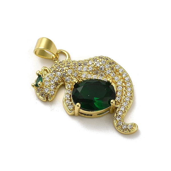 PandaHall Rack Plating Brass Micro Pave Cubic Zirconia Pendants, with Glass, Long-Lasting Plated, Cadmium Free & Lead Free, Leopard, Real..., Green
PandaHall Rack Plating Brass Micro Pave Cubic Zirconia Pendants, with Glass, Long-Lasting Plated, Cadmium Free & Lead Free, Leopard, Real..., Green