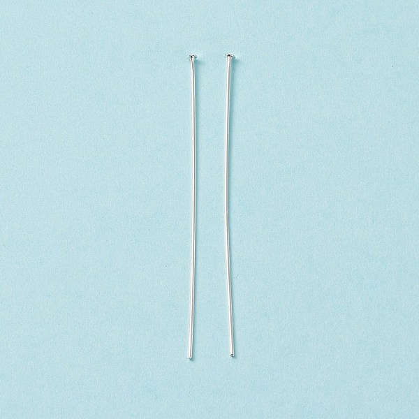 PandaHall Brass Flat Head Pins, Cadmium Free & Lead Free, Silver, 50mm, Head: 1.8mm, Pin: 0.6mm, 22 Gauge Brass
PandaHall Brass Flat Head Pins, Cadmium Free & Lead Free, Silver, 50mm, Head: 1.8mm, Pin: 0.6mm, 22 Gauge Brass