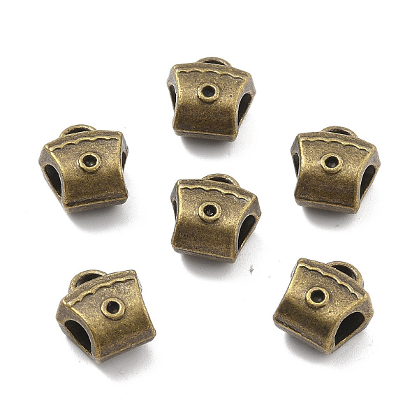 PandaHall Tibetan Style Alloy Tube Bails Rhinestone Settings, Antique Bronze, 12x11x8mm, Hole: 3.3x1.2mm, Fit for 1.3mm Rhinestone Alloy...
PandaHall Tibetan Style Alloy Tube Bails Rhinestone Settings, Antique Bronze, 12x11x8mm, Hole: 3.3x1.2mm, Fit for 1.3mm Rhinestone Alloy...