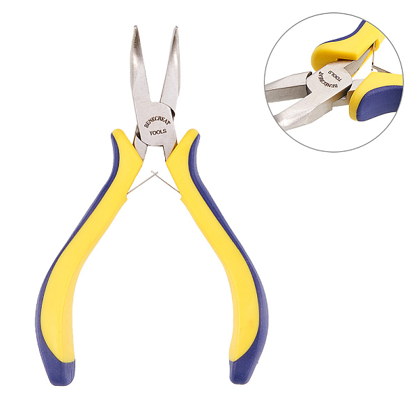 PandaHall BENECREAT 5.75 Inch Needle Nose Pliers Extra Long Needle Nose Plier with Comfort Rubber Grip For Jewelry Making, Handcraft Making..., Yellow
PandaHall BENECREAT 5.75 Inch Needle Nose Pliers Extra Long Needle Nose Plier with Comfort Rubber Grip For Jewelry Making, Handcraft Making..., Yellow