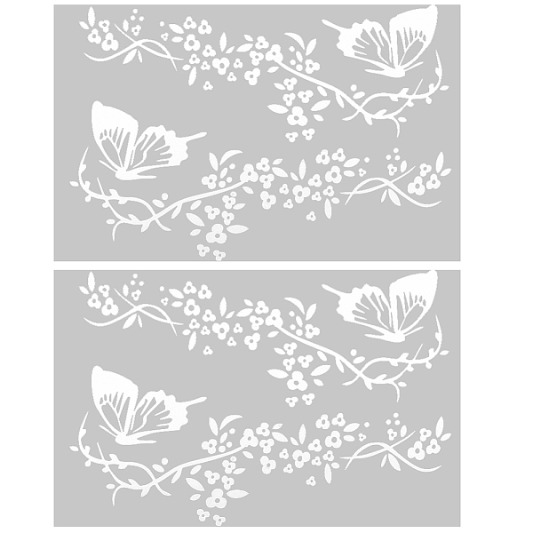 PandaHall PVC Cartoon Self Adhesive Car Stickers, Waterproof Floral Butterfly Car Decorative Decals for Car Decoration, Silver..., White
PandaHall PVC Cartoon Self Adhesive Car Stickers, Waterproof Floral Butterfly Car Decorative Decals for Car Decoration, Silver..., White