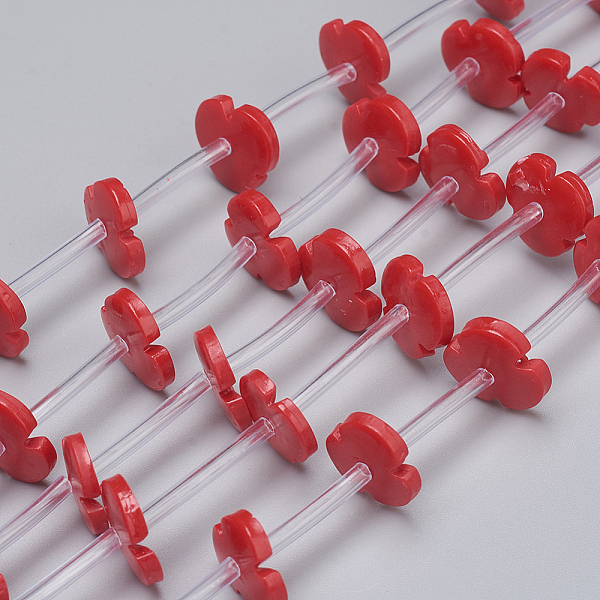 PandaHall Synthetic Coral Beads Strands, Dyed, Carved Flower, Red, 13x13x2.3mm, Hole: 0.8mm, about 20 pcs/Strand, 14.96 inch(38 cm)...
PandaHall Synthetic Coral Beads Strands, Dyed, Carved Flower, Red, 13x13x2.3mm, Hole: 0.8mm, about 20 pcs/Strand, 14.96 inch(38 cm)...