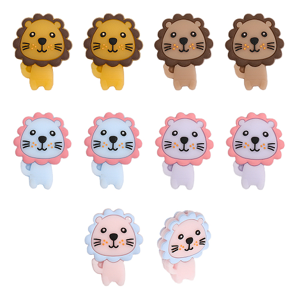 PandaHall CHGCRAFT 10Pcs 5Colors Lion Silicone Beads Pen Beads Silicone Loose Spacer Beads for DIY Necklace Bracelet Earrings Keychain..., Multicolor
PandaHall CHGCRAFT 10Pcs 5Colors Lion Silicone Beads Pen Beads Silicone Loose Spacer Beads for DIY Necklace Bracelet Earrings Keychain..., Multicolor