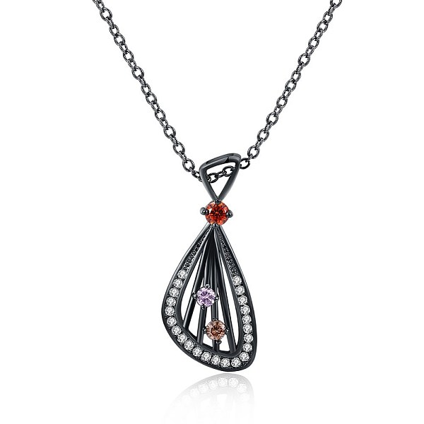 PandaHall Fashion Brass Micro Pave Cubic Zirconia Pendant Necklaces, with Brass Chain, Shell, Mixed Color, Gunmetal, 17.7 inch(45cm) Cubic..., Multicolor
PandaHall Fashion Brass Micro Pave Cubic Zirconia Pendant Necklaces, with Brass Chain, Shell, Mixed Color, Gunmetal, 17.7 inch(45cm) Cubic..., Multicolor