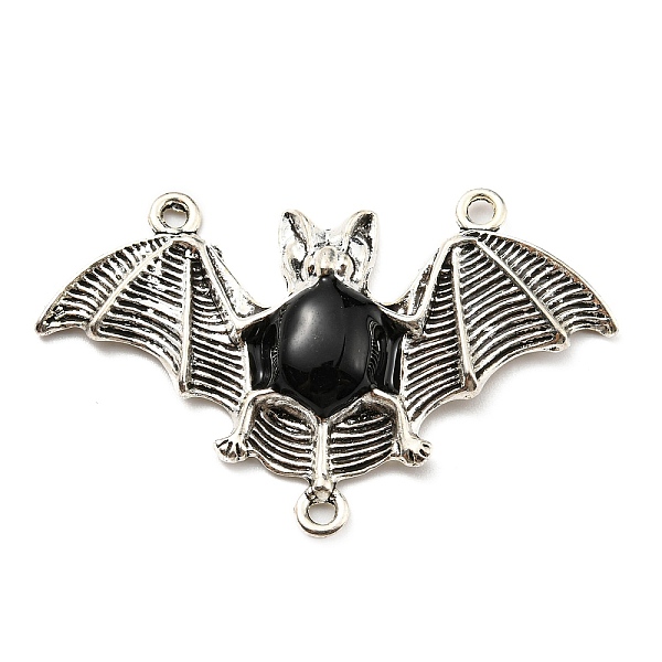 PandaHall Alloy Enamel Chandelier Component Linkss, Bat Shape, Antique Silver, 30x48x5.5mm, Hole: 1.8mm Alloy+Enamel Bat
PandaHall Alloy Enamel Chandelier Component Linkss, Bat Shape, Antique Silver, 30x48x5.5mm, Hole: 1.8mm Alloy+Enamel Bat