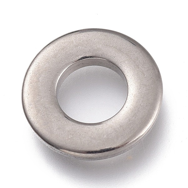 PandaHall 304 Stainless Steel Linking Rings, Donut, Stainless Steel Color, 12x2mm, Inner Diameter: 6mm 304 Stainless Steel Donut
PandaHall 304 Stainless Steel Linking Rings, Donut, Stainless Steel Color, 12x2mm, Inner Diameter: 6mm 304 Stainless Steel Donut
