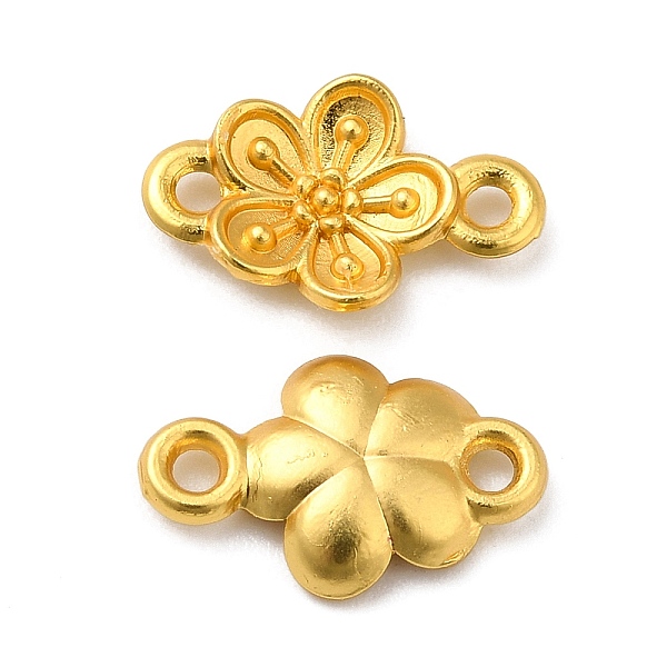 PandaHall Alloy Connector Charms, Flower Links, Matte Gold Color, 8x12.5x2mm, Hole: 1.2mm Alloy Flower
PandaHall Alloy Connector Charms, Flower Links, Matte Gold Color, 8x12.5x2mm, Hole: 1.2mm Alloy Flower