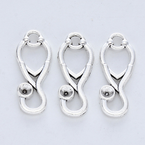 PandaHall Tibetan Style Alloy Pendant Rhinestone Settings Cadmium Free & Lead Free, Stethoscope, Antique Silver, Fit for 2.5mm Rhinestone...
PandaHall Tibetan Style Alloy Pendant Rhinestone Settings Cadmium Free & Lead Free, Stethoscope, Antique Silver, Fit for 2.5mm Rhinestone...