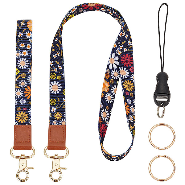 PandaHall Adjustable Mobile Phone Lanyard, Cute Polyester Shoulder Neck Strap, Wrist Strap, 2 Key Rings and Detachable Mobile Phone Strap...
PandaHall Adjustable Mobile Phone Lanyard, Cute Polyester Shoulder Neck Strap, Wrist Strap, 2 Key Rings and Detachable Mobile Phone Strap...