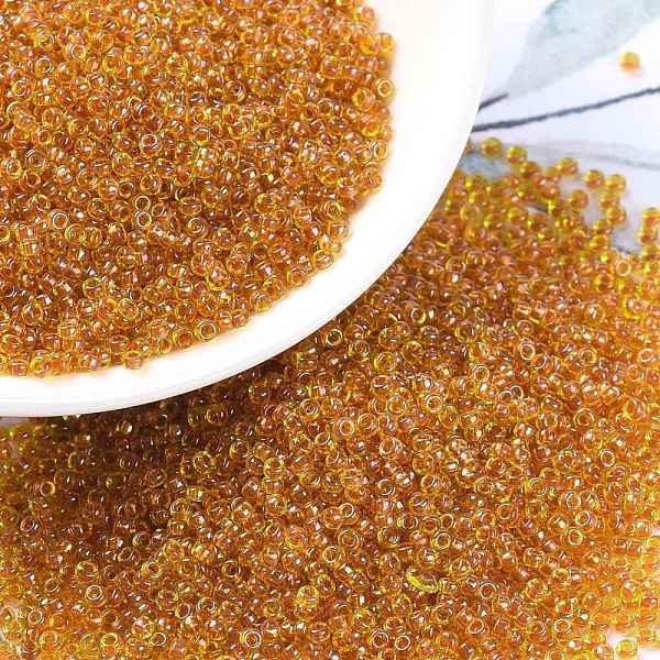 PandaHall MIYUKI Round Rocailles Beads, Japanese Seed Beads, (RR3526), 15/0, 1.5mm, Hole: 0.7mm, about 27777pcs/50g Glass Orange
PandaHall MIYUKI Round Rocailles Beads, Japanese Seed Beads, (RR3526), 15/0, 1.5mm, Hole: 0.7mm, about 27777pcs/50g Glass Orange