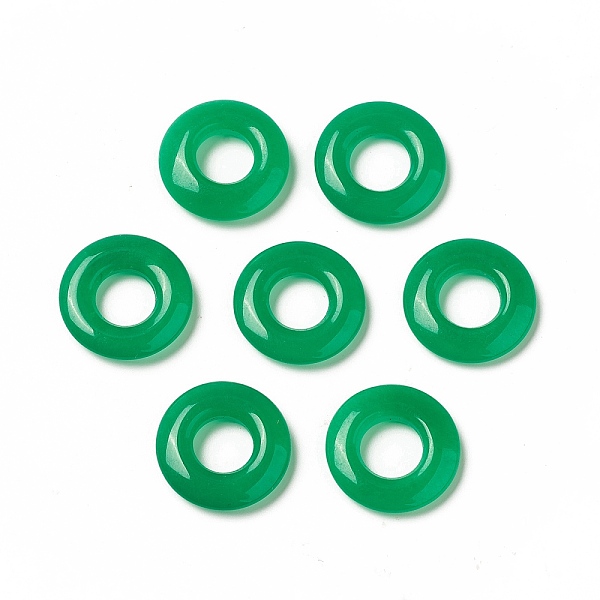 PandaHall Natural Malasia Jade Linking Rings, Dyed, Round Ring, 17.5~18x3.5mm, Inner Diameter: 7.5~8mm Malaysia Jade Ring
PandaHall Natural Malasia Jade Linking Rings, Dyed, Round Ring, 17.5~18x3.5mm, Inner Diameter: 7.5~8mm Malaysia Jade Ring