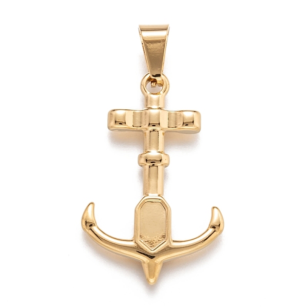 PandaHall 304 Stainless Steel Pendants, Anchor, Golden, 34x22x3mm, Hole: 5x7mm 304 Stainless Steel Anchor & Helm
PandaHall 304 Stainless Steel Pendants, Anchor, Golden, 34x22x3mm, Hole: 5x7mm 304 Stainless Steel Anchor & Helm