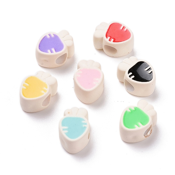 PandaHall Rubberized Style Acrylic European Beads, with Enamel, Large Hole Beads, Carrot, Mixed Color, 12.7x9.2x7.2mm, Hole: 4.3mm Acrylic..., Multicolor
PandaHall Rubberized Style Acrylic European Beads, with Enamel, Large Hole Beads, Carrot, Mixed Color, 12.7x9.2x7.2mm, Hole: 4.3mm Acrylic..., Multicolor