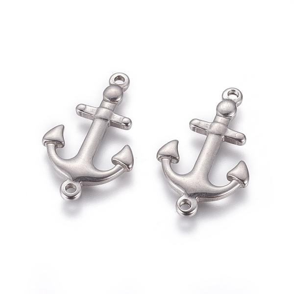PandaHall 304 Stainless Steel Links, Anchor, Stainless Steel Color, 27x16x2mm, Hole: 1.5mm 304 Stainless Steel Anchor & Helm
PandaHall 304 Stainless Steel Links, Anchor, Stainless Steel Color, 27x16x2mm, Hole: 1.5mm 304 Stainless Steel Anchor & Helm