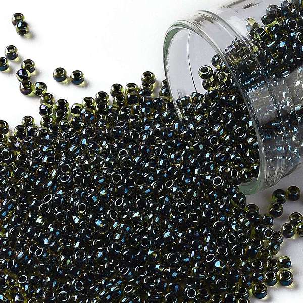 PandaHall TOHO Round Seed Beads, Japanese Seed Beads, (244) Inside Color Topaz/Midnight Bl, 11/0, 2.2mm, Hole: 0.8mm, about 1110pcs/10g...
PandaHall TOHO Round Seed Beads, Japanese Seed Beads, (244) Inside Color Topaz/Midnight Bl, 11/0, 2.2mm, Hole: 0.8mm, about 1110pcs/10g...