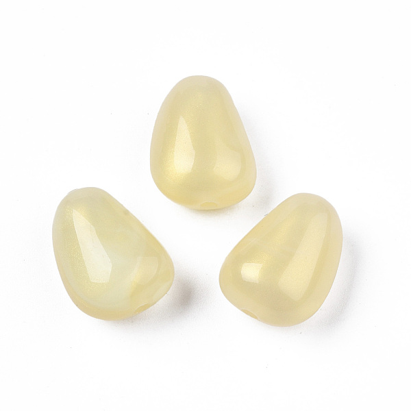 PandaHall Opaque Acrylic Beads, Two Tone Color, with Glitter Powder, Teardrop, Lemon Chiffon, 18x14x11mm, Hole: 2mm, about 280pcs/500g...
PandaHall Opaque Acrylic Beads, Two Tone Color, with Glitter Powder, Teardrop, Lemon Chiffon, 18x14x11mm, Hole: 2mm, about 280pcs/500g...