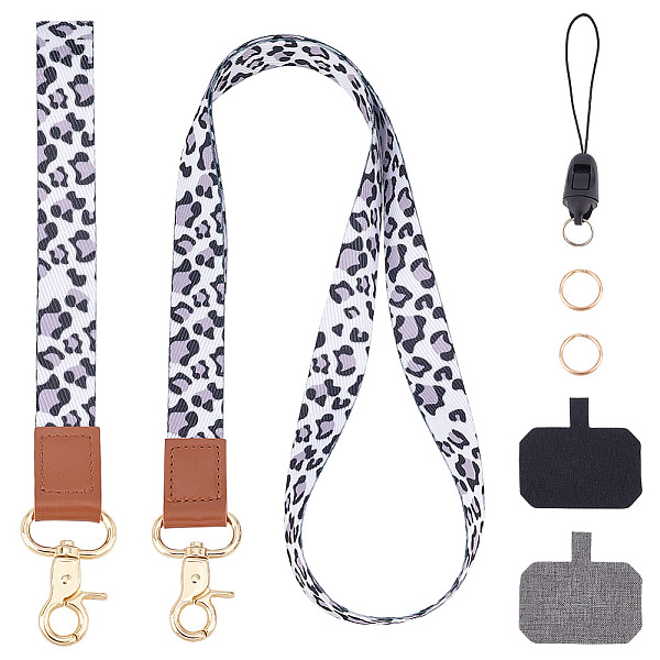 PandaHall AHANDMAKER Lanyards for Keys, White Leopard Print Polyester Wristlet Strap and Neck Lanyards for Teacher, Coaches, Men and Women...
PandaHall AHANDMAKER Lanyards for Keys, White Leopard Print Polyester Wristlet Strap and Neck Lanyards for Teacher, Coaches, Men and Women...