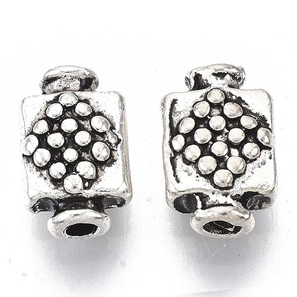 PandaHall Tibetan Style Alloy Beads, Cadmium Free & Lead Free, Rectangle with Rhombus, Antique Silver, 9.5x6x4mm, Hole: 1.4mm, about...
PandaHall Tibetan Style Alloy Beads, Cadmium Free & Lead Free, Rectangle with Rhombus, Antique Silver, 9.5x6x4mm, Hole: 1.4mm, about...