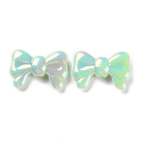 PandaHall UV Plated Acrylic Beads, Iridescent, Bowknot, Light Green, 20x29x8.5mm, Hole: 3.3mm Acrylic Bowknot
PandaHall UV Plated Acrylic Beads, Iridescent, Bowknot, Light Green, 20x29x8.5mm, Hole: 3.3mm Acrylic Bowknot
