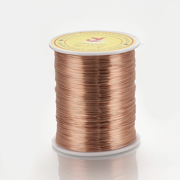 PandaHall Round Copper Wire for Jewelry Making, Champagne Gold, 26 Gauge, 0.4mm, about 2952.75 Feet(900m)/roll Copper Round
PandaHall Round Copper Wire for Jewelry Making, Champagne Gold, 26 Gauge, 0.4mm, about 2952.75 Feet(900m)/roll Copper Round