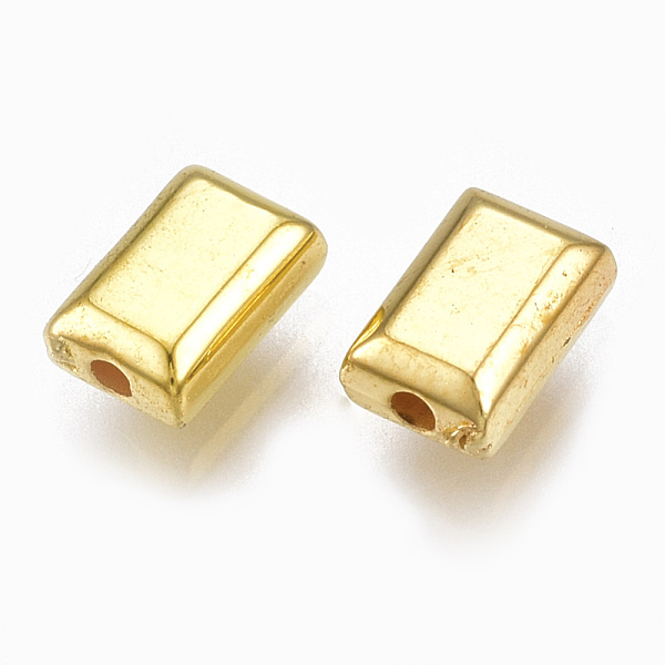 PandaHall CCB Plastic Beads, Rectangle, Golden, 6x3.5x2.5mm, Hole: 1mm, about 8600pcs/500g Plastic Rectangle
PandaHall CCB Plastic Beads, Rectangle, Golden, 6x3.5x2.5mm, Hole: 1mm, about 8600pcs/500g Plastic Rectangle