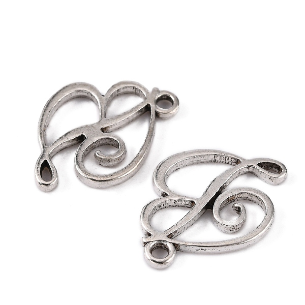 PandaHall Alloy Finding Pendants, Lead Free & Cadmium Free & Nickel Free, Letter B, Antique Silver Color, 22.5mm long, 16.5mm wide, 2mm...
PandaHall Alloy Finding Pendants, Lead Free & Cadmium Free & Nickel Free, Letter B, Antique Silver Color, 22.5mm long, 16.5mm wide, 2mm...