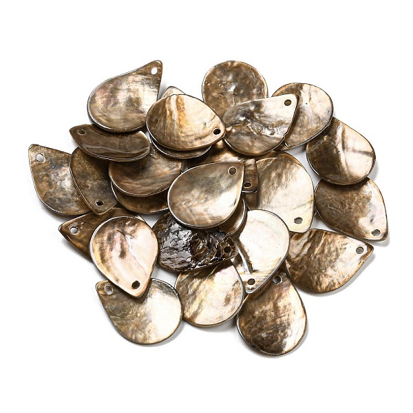 PandaHall Spray Painted Natural Akoya Shell Pendants, Teardrop Charms, Camel, 19.5~20x14.5~15x2mm, Hole: 1.5mm Other Sea Shell Teardrop..., Brown
PandaHall Spray Painted Natural Akoya Shell Pendants, Teardrop Charms, Camel, 19.5~20x14.5~15x2mm, Hole: 1.5mm Other Sea Shell Teardrop..., Brown