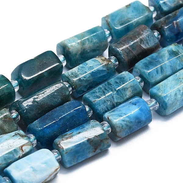 PandaHall Natural Blue Apatite Beads Strands, with Seed Beads, Faceted, Column, 12~13x6~8x6~8mm, Hole: 1mm, about 28pcs/strand...
PandaHall Natural Blue Apatite Beads Strands, with Seed Beads, Faceted, Column, 12~13x6~8x6~8mm, Hole: 1mm, about 28pcs/strand...